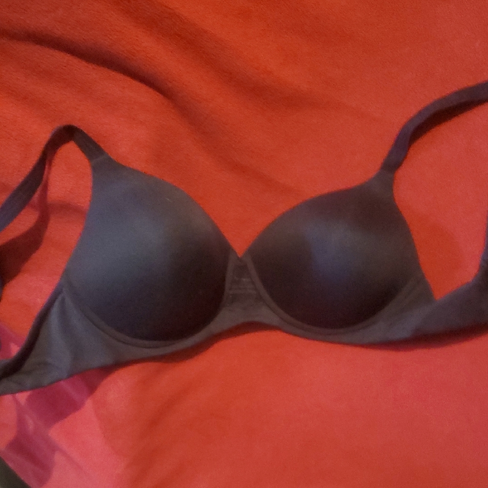 Hanes Classic Black Bra